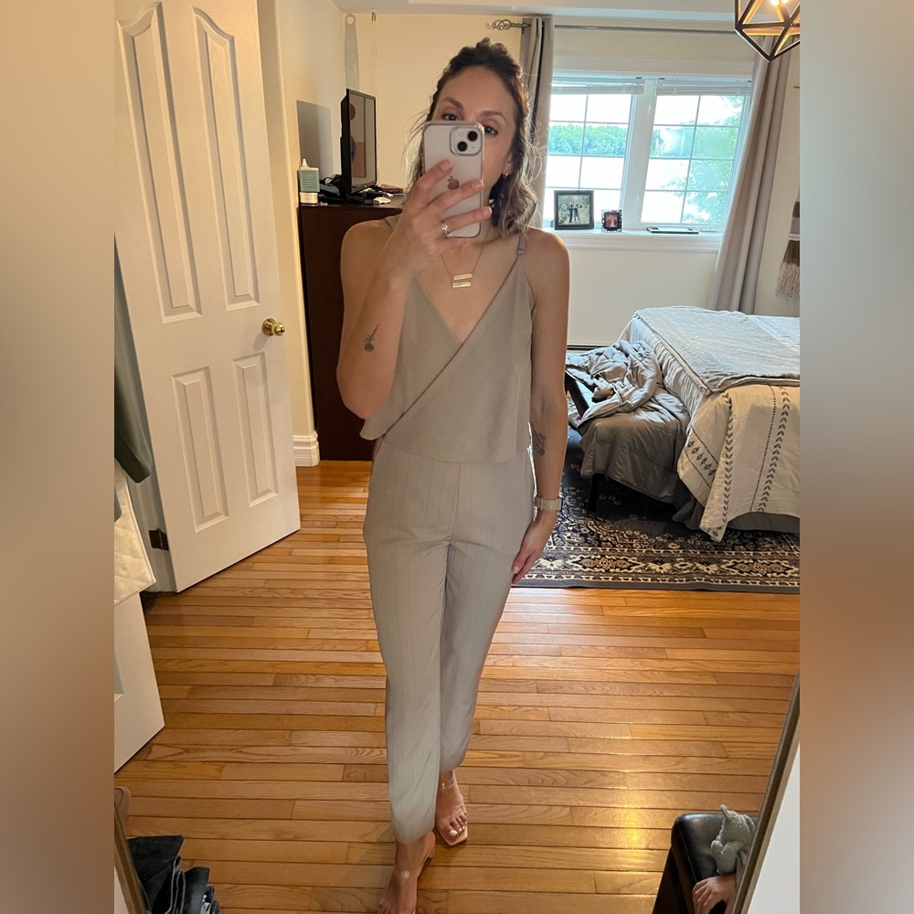 Pant suit romper
